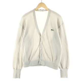 ラコステ(LACOSTE)の古着 80年代 ラコステ LACOSTE CHEMISE ニットカーディガン メンズL ヴィンテージ /eaa371949(カーディガン)