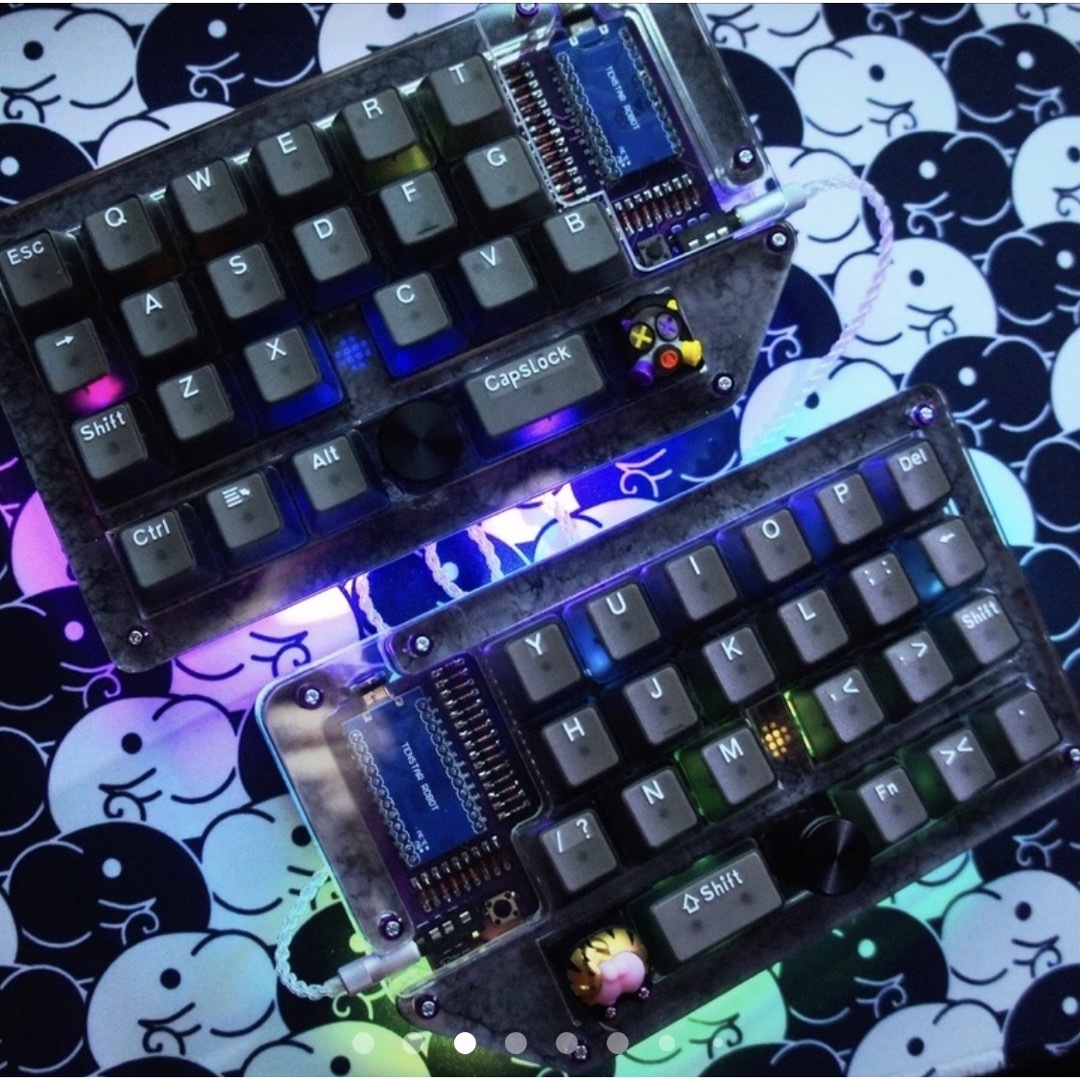 自作キーボード キット SPLITEN-