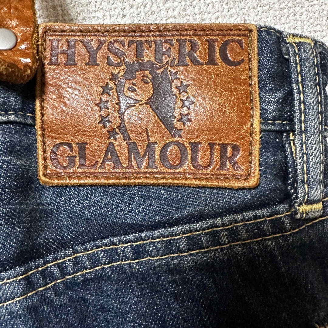 HYSTERIC GLAMOUR(ヒステリックグラマー)のHYSTERIC GLAMOUR リメイクデニムトートバック メンズのバッグ(トートバッグ)の商品写真