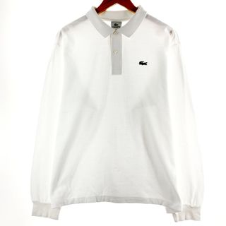 ラコステ(LACOSTE)の古着 ラコステ LACOSTE 長袖 ポロシャツ メンズXL /eaa369893(ポロシャツ)