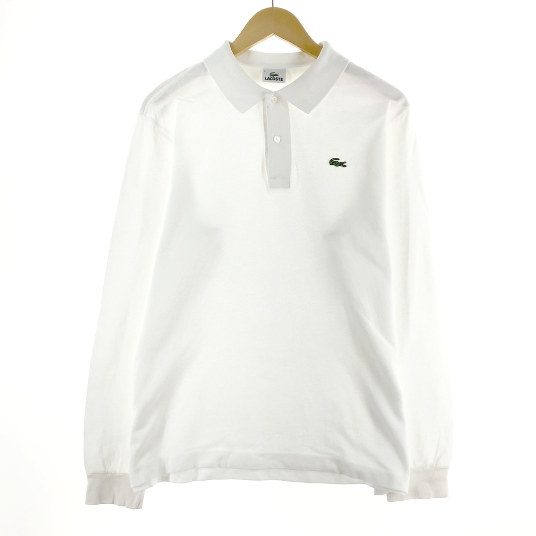 LACOSTE(ラコステ)の古着 ラコステ LACOSTE 長袖 ポロシャツ メンズM /eaa369895 メンズのトップス(ポロシャツ)の商品写真