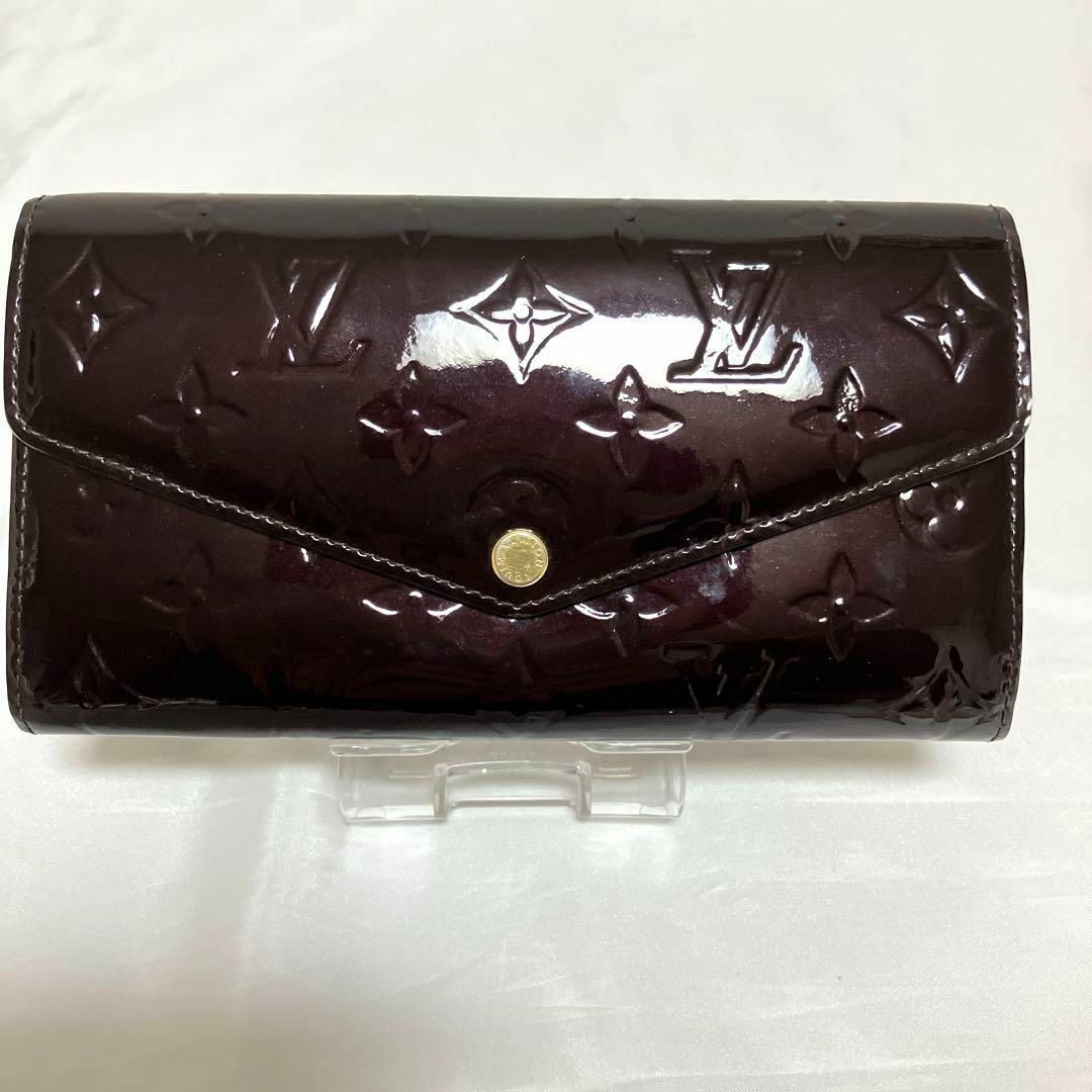 LOUIS VUITTON(ルイヴィトン)のLOUIS VUITTON 長財布　モノグラム　ヴェルニ　エナメル　レザー レディースのファッション小物(財布)の商品写真