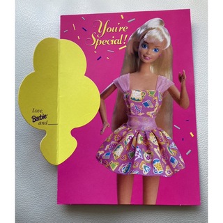 バービー(Barbie)の【新品】BARBIE YOU’RE SPECIAL FASHION CARD 💌(キャラクターグッズ)