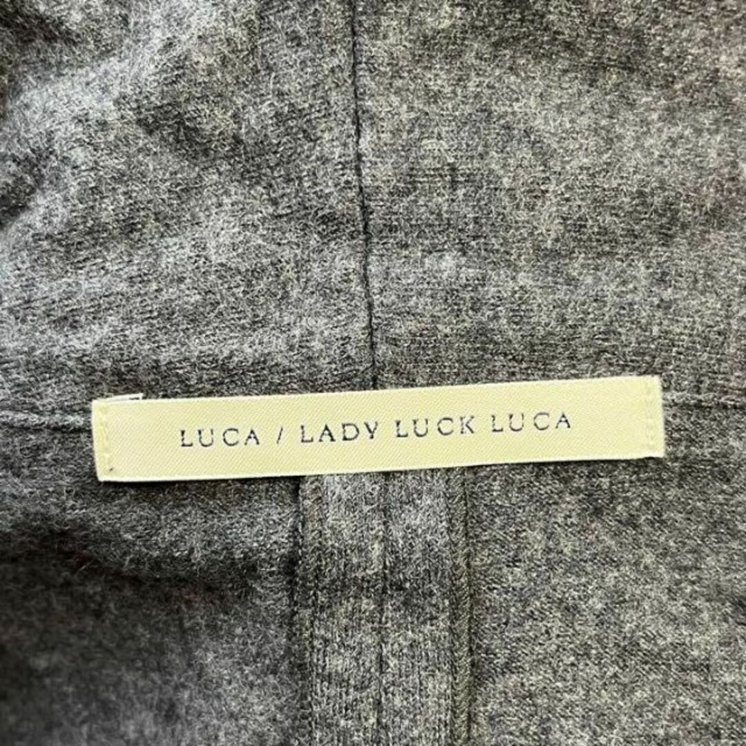 LUCA/LADY LUCK LUCA - LUCA/lady luck luca ノーカラージャケット【38