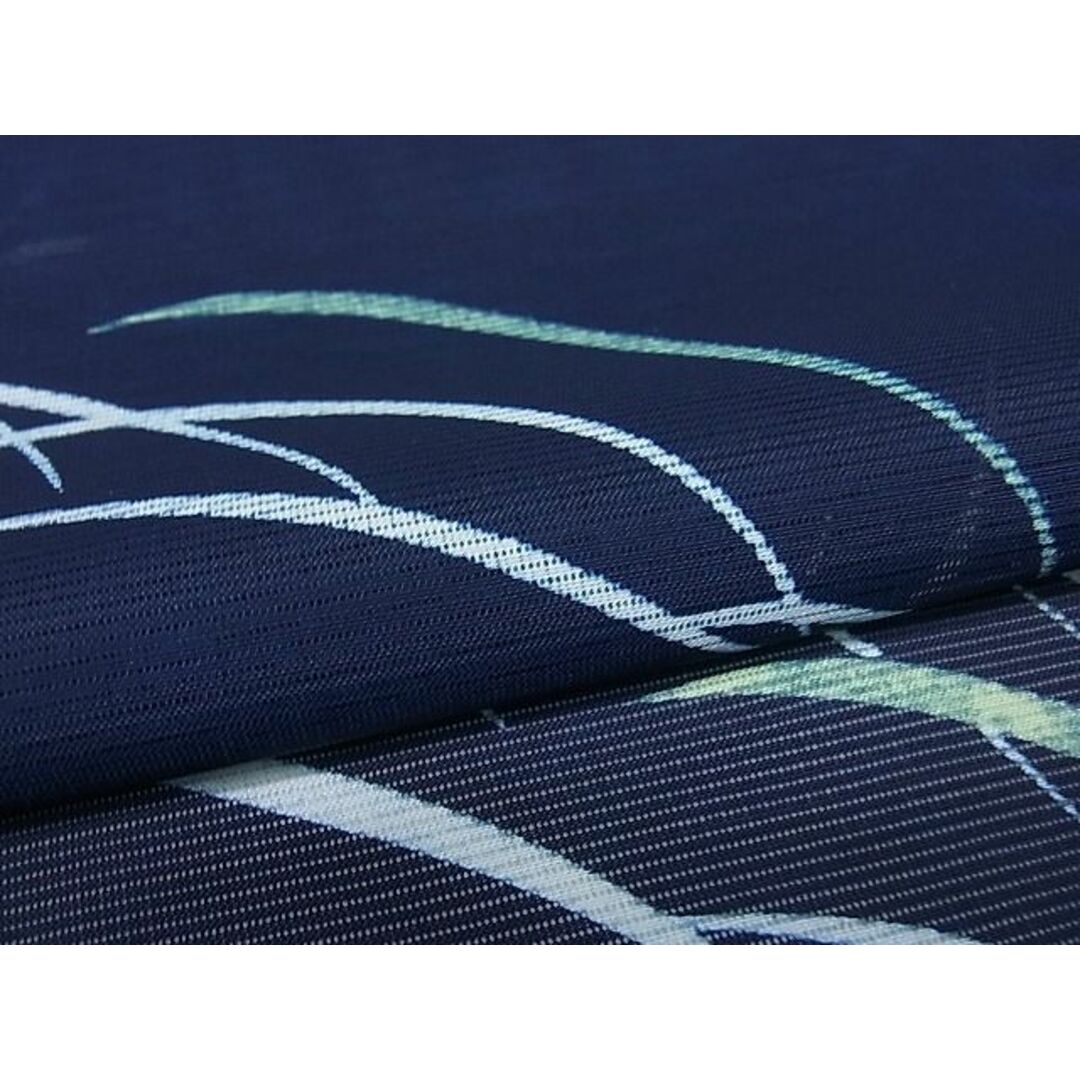 平和屋川間店■夏物　小紋　絽　芝草文　洗える着物　rv7171 レディースの水着/浴衣(着物)の商品写真