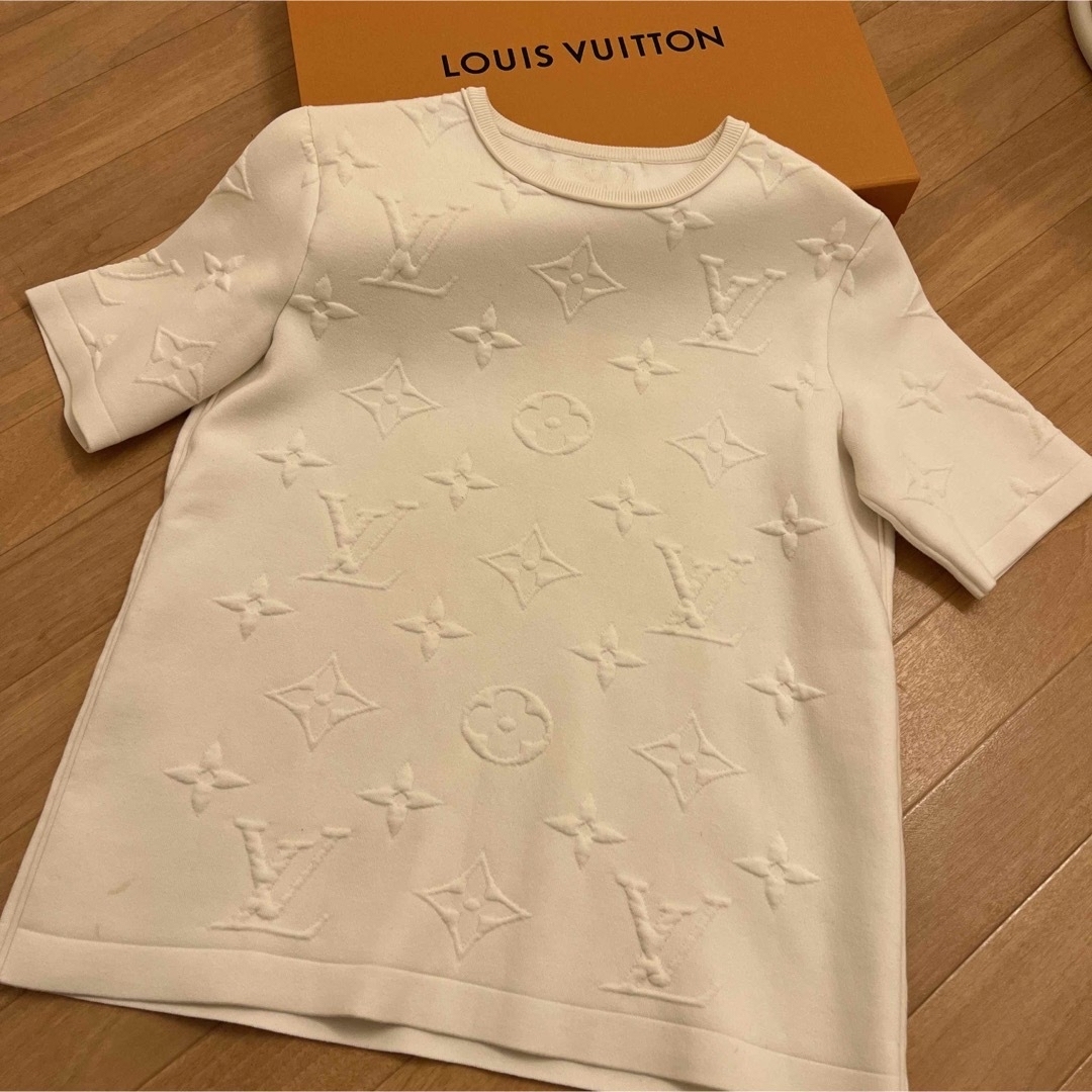 ルイヴィトン トップス ロゴ 白 Tシャツ XS レディース | www