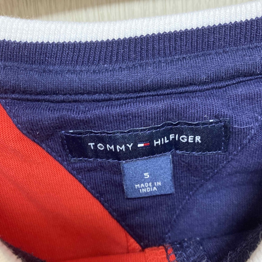 TOMMY HILFIGER(トミーヒルフィガー)のトミーヒルフィガー　ワンピース　110 女の子 キッズ/ベビー/マタニティのキッズ服女の子用(90cm~)(ワンピース)の商品写真