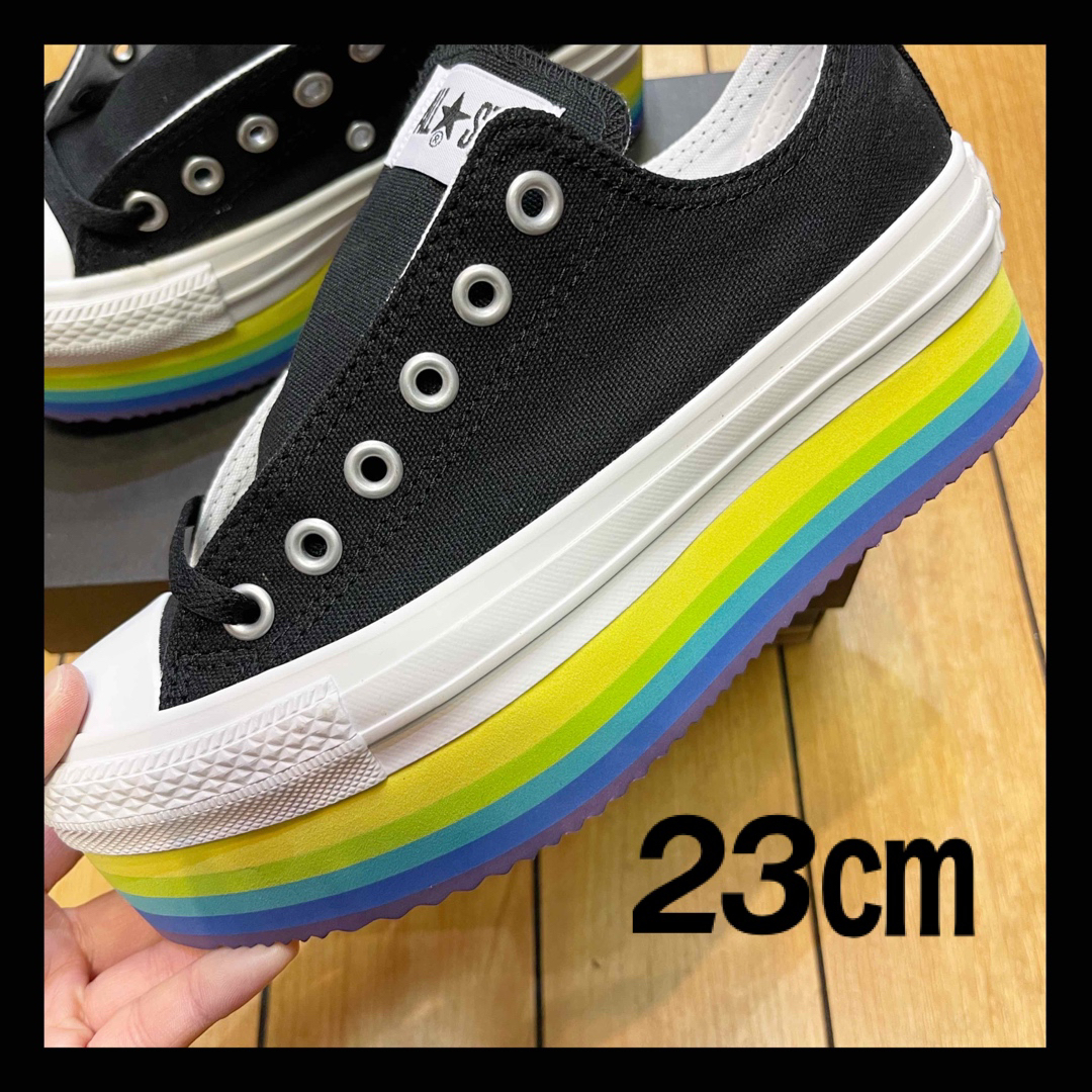 ✨新品✨CONVERSE コンバース　オールスター　チャンキーライン　厚底