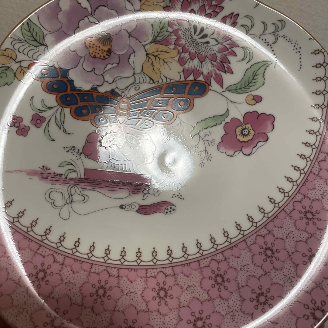 WEDGWOOD - ウェッジウッド バタフライブルーム デザートプレート 21cm