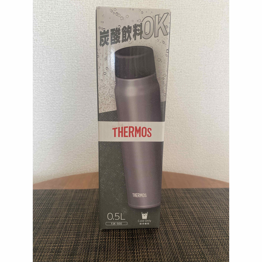 THERMOS(サーモス)の【未使用】サーモス保冷炭酸飲料ボトル キッズ/ベビー/マタニティの授乳/お食事用品(水筒)の商品写真