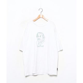 フーズフーギャラリー(WHO'S WHO gallery)のijinn アインシュタイン舌だしTシャツ　(Tシャツ/カットソー(半袖/袖なし))