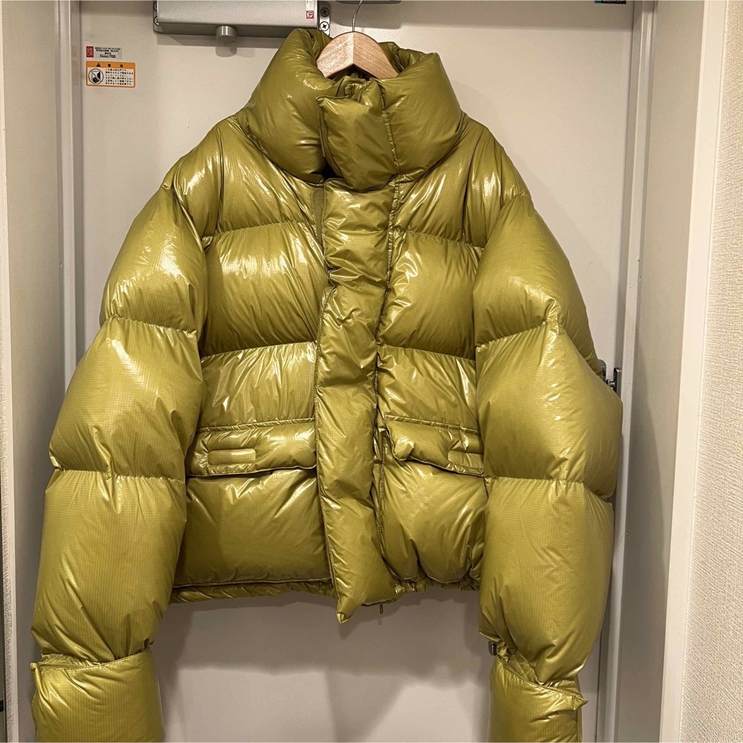 entire studios ダウン　Sサイズ　イエロー　美品　yeezy