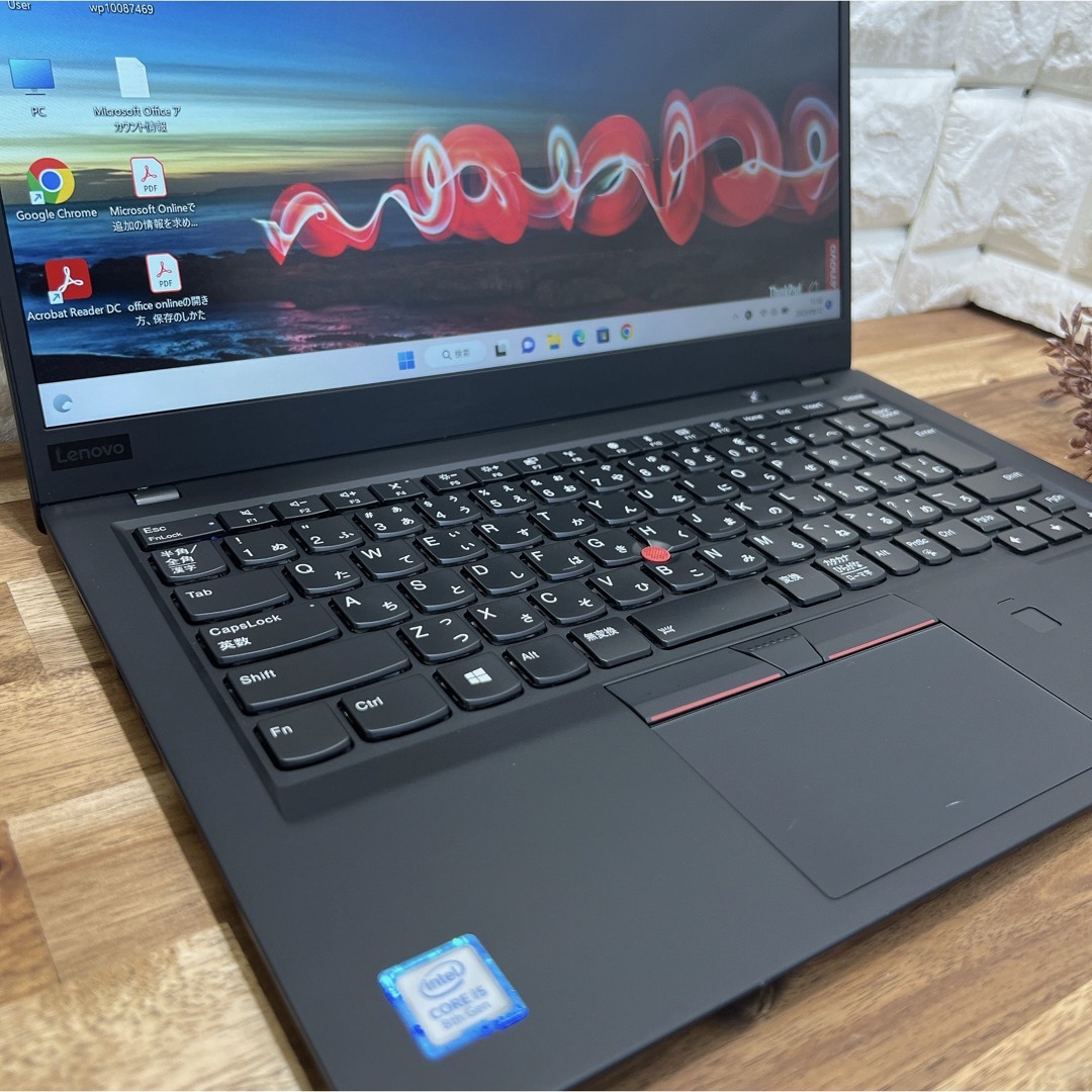 【美品】Thinkpad X1 Carbon☘M2SSD128GB☘i5第8世代