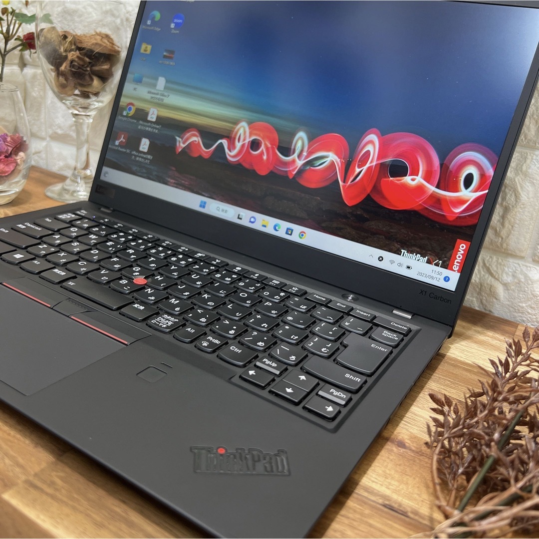 【美品】Thinkpad X1 Carbon☘M2SSD128GB☘i5第8世代