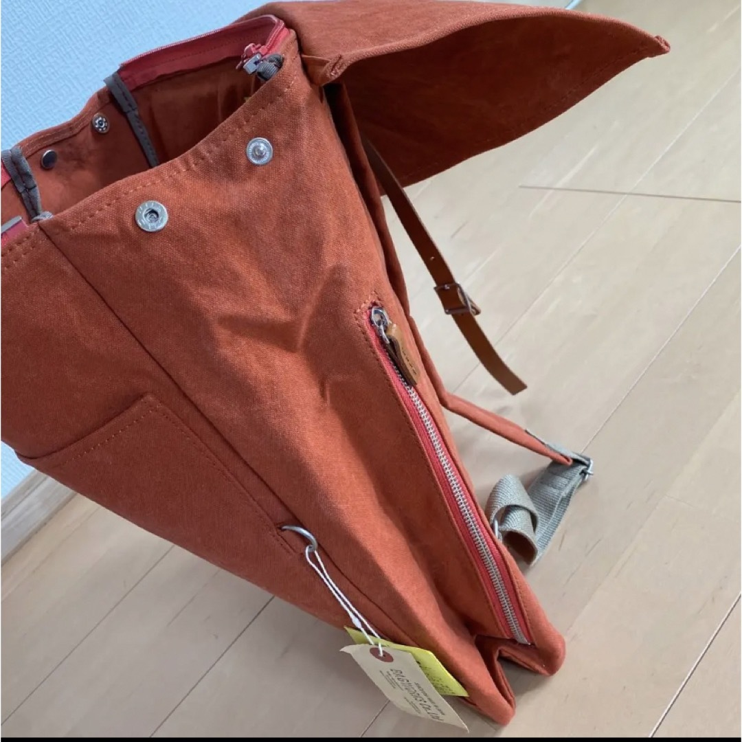 BAGWORKS BOYSCOUTSMANリュック コットン オレンジ 中川政七
