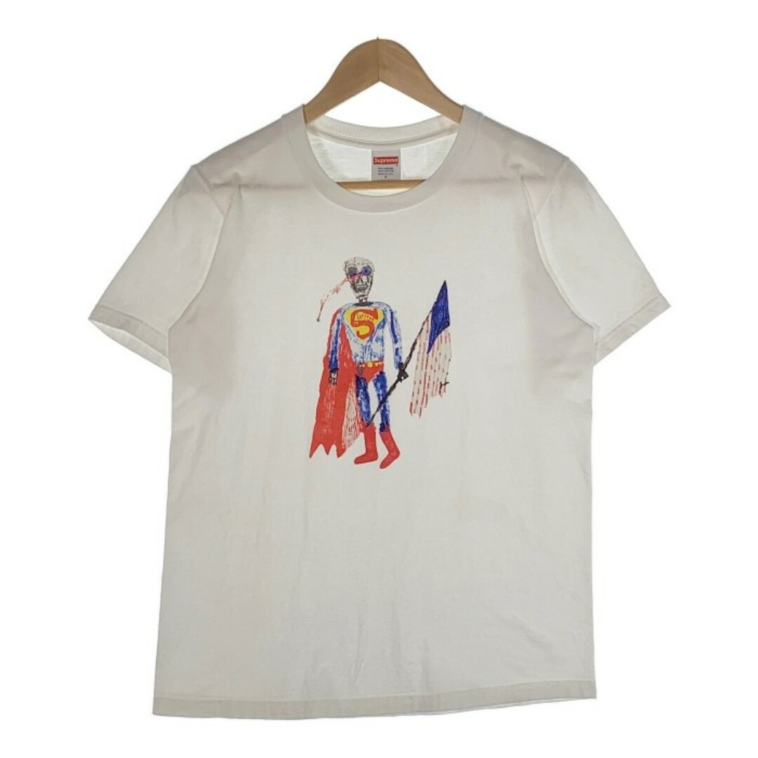 シュプリーム 21SS スケルトン Tシャツ ホワイト Size S