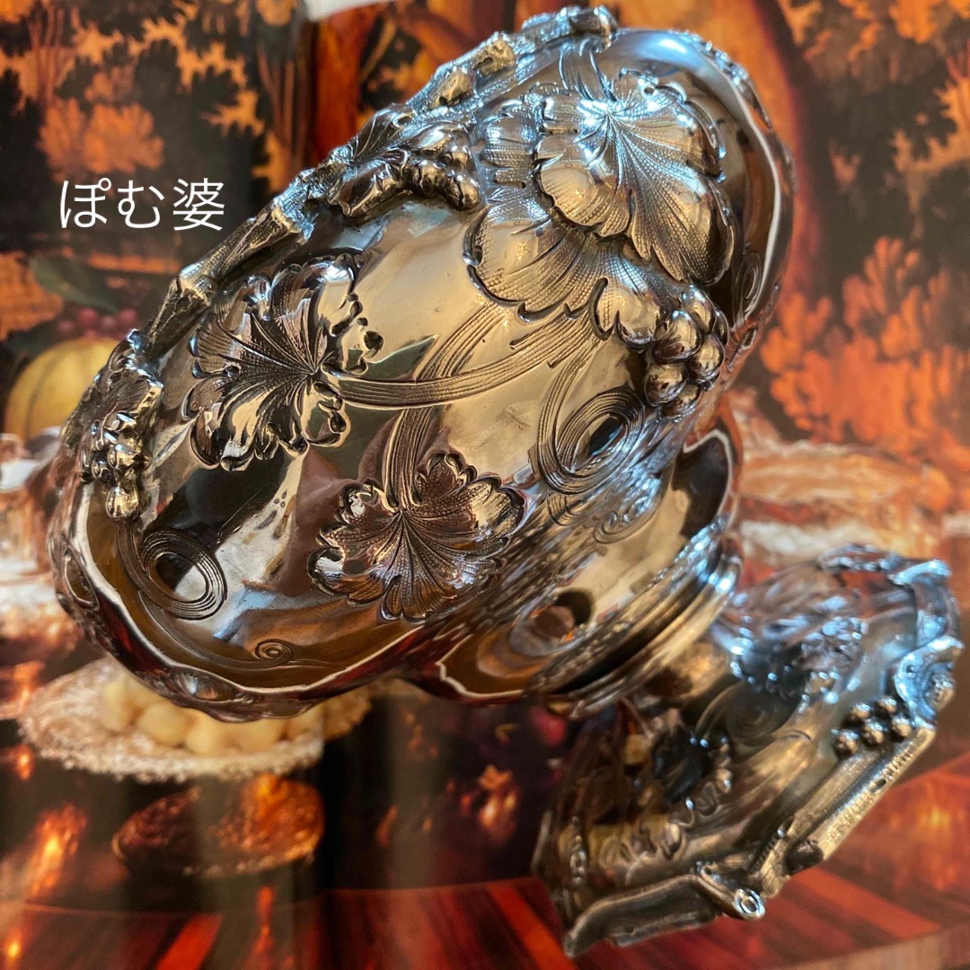 MEISSEN - 【ティファニー/J.C.ムーア】アンティーク/純銀 MEISSEN - 【ティファニー/J.C.ムーア】アンティーク/純銀