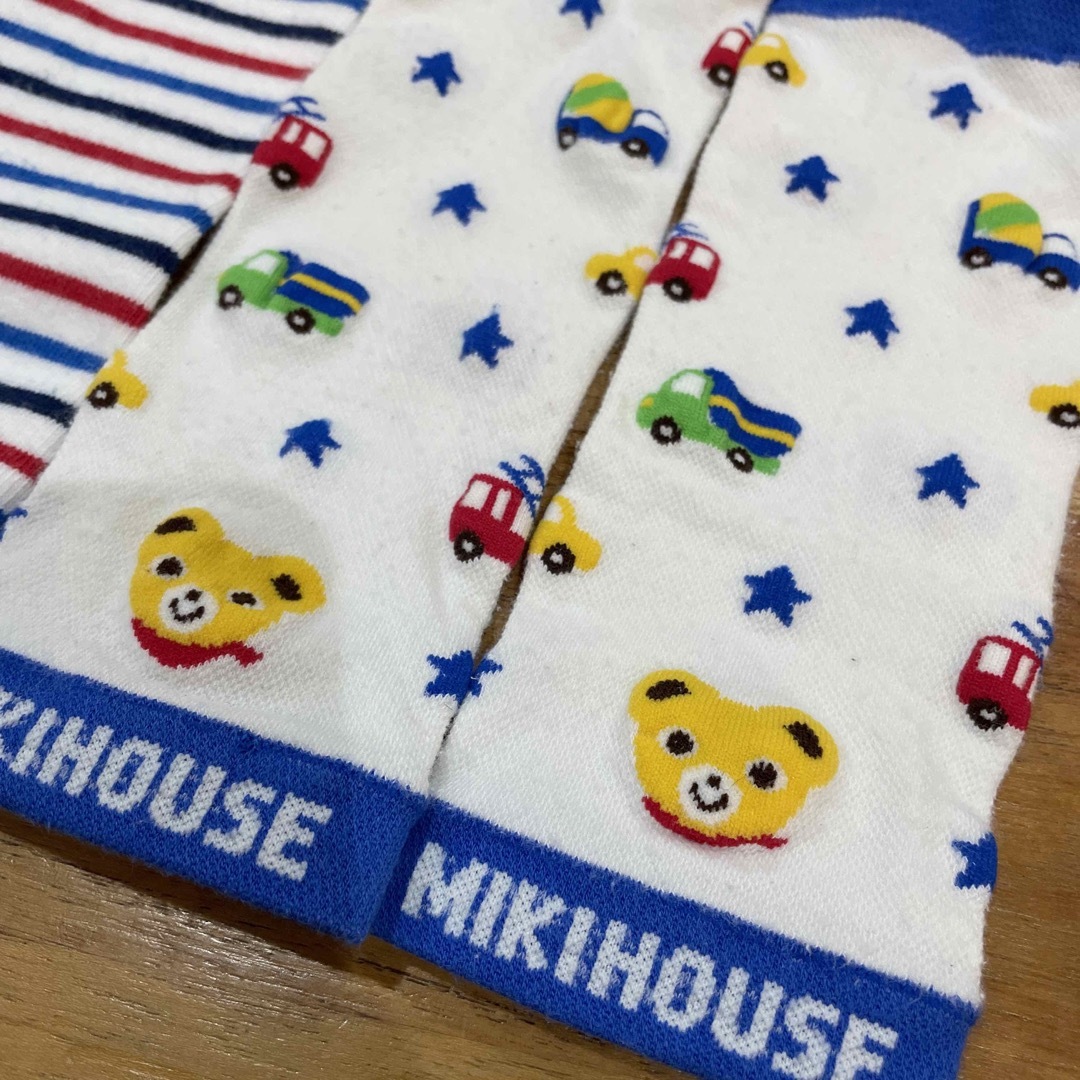 mikihouse(ミキハウス)の【冬物出品中✨】ミキハウス　ベビーレッグウォーマー2点セット MIKIHOUSE キッズ/ベビー/マタニティのこども用ファッション小物(靴下/タイツ)の商品写真