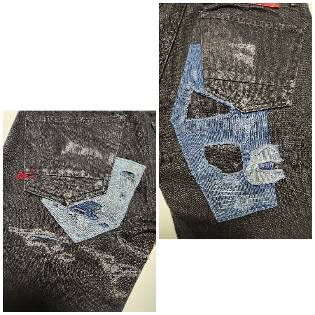 【美品】デンハム RAZOR MIJKANSAI 本限定 日本製 W28 7
