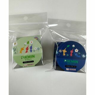 ピクミン マスキングテープ PIKUMIN ネイビー ライトグリーン 2個(キャラクターグッズ)