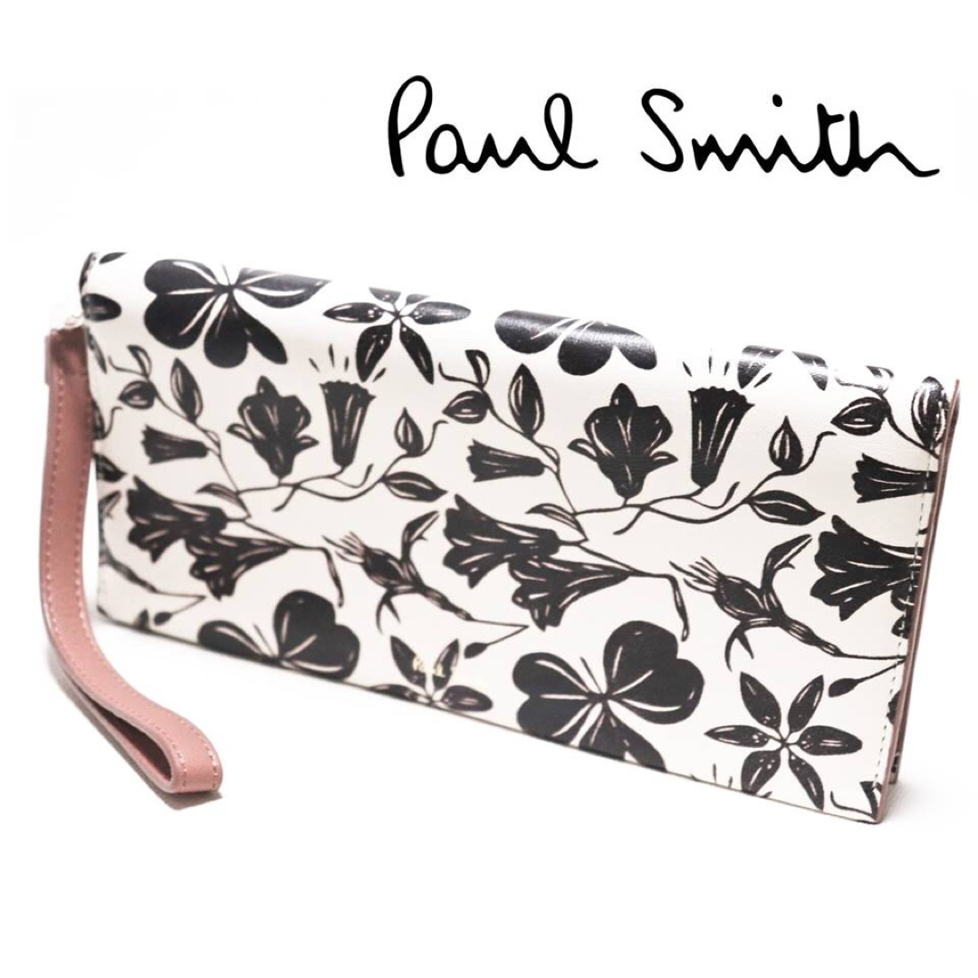 Paul Smith - 《ポールスミス》箱付新品 ストラップ付 上品花柄
