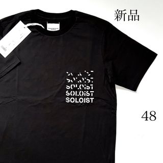 新品 ソロイスト Tシャツ size48 soloist DON’T