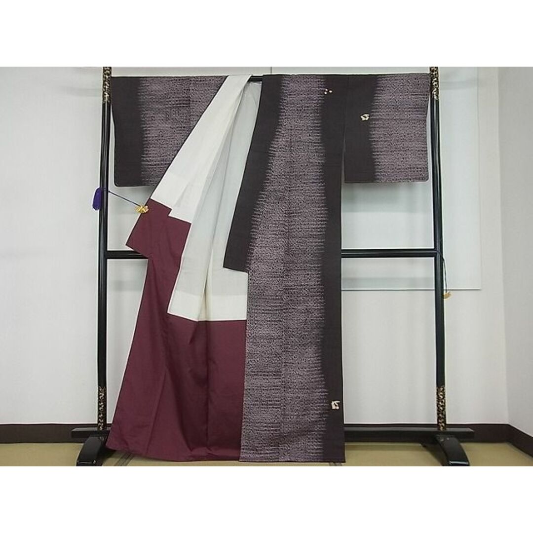 平和屋1□極上 訪問着 紬地 絞り 兎 逸品 未使用3s20297の通販 by 平和