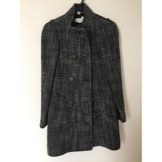 ステラマッカートニー(Stella McCartney)のSTELLA McCARTNEY ツイードコート(ロングコート)