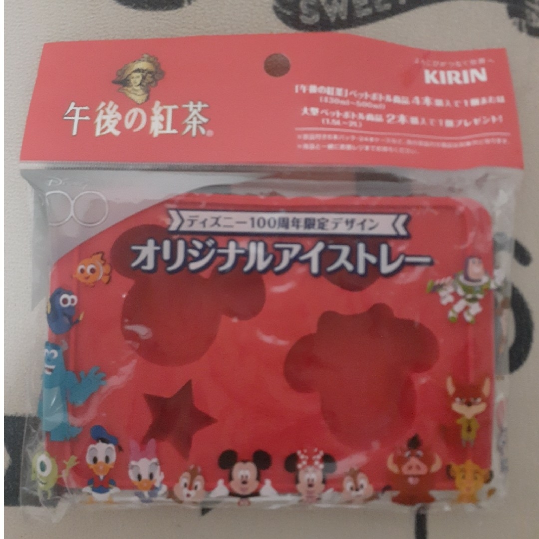 Disney(ディズニー)の新品☆キリン　午後の紅茶　ディズニーオリジナルアイストレー　ミッキー&ミニー エンタメ/ホビーのおもちゃ/ぬいぐるみ(キャラクターグッズ)の商品写真