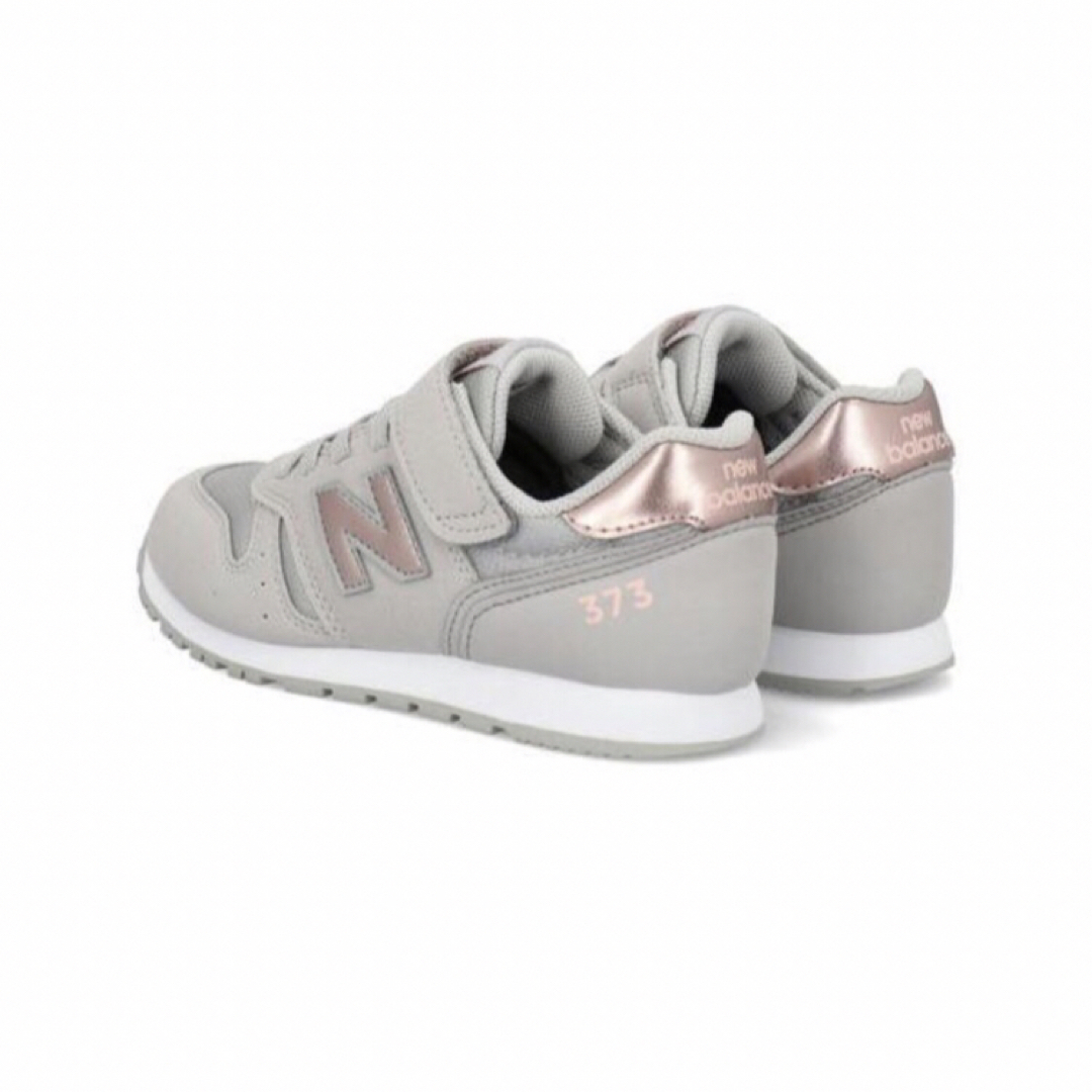 New Balance(ニューバランス)の☆新品未使用☆ ニューバランス YV373  グレー　18.5cm キッズ/ベビー/マタニティのキッズ靴/シューズ(15cm~)(スニーカー)の商品写真