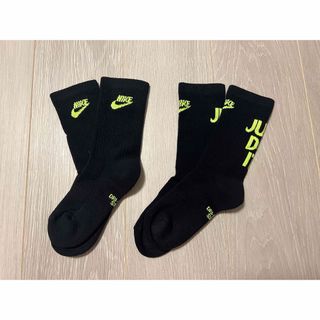 ナイキ(NIKE)の(ここの様専用)NIKE 靴下　23〜25㎝(M) 2点セット(ソックス)