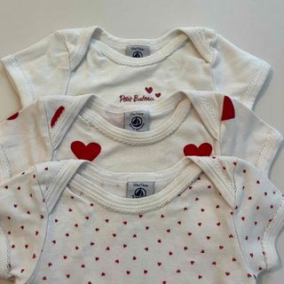 プチバトー(PETIT BATEAU)のプチバトー　半袖ボディ　肌着セット　12m(肌着/下着)