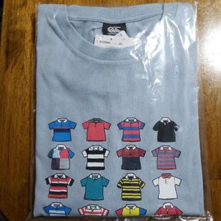 カンタベリー(CANTERBURY)のカンタベリー　オーガニックコットン　半袖　Tシャツ　ブルーグレー　3L(ラグビー)