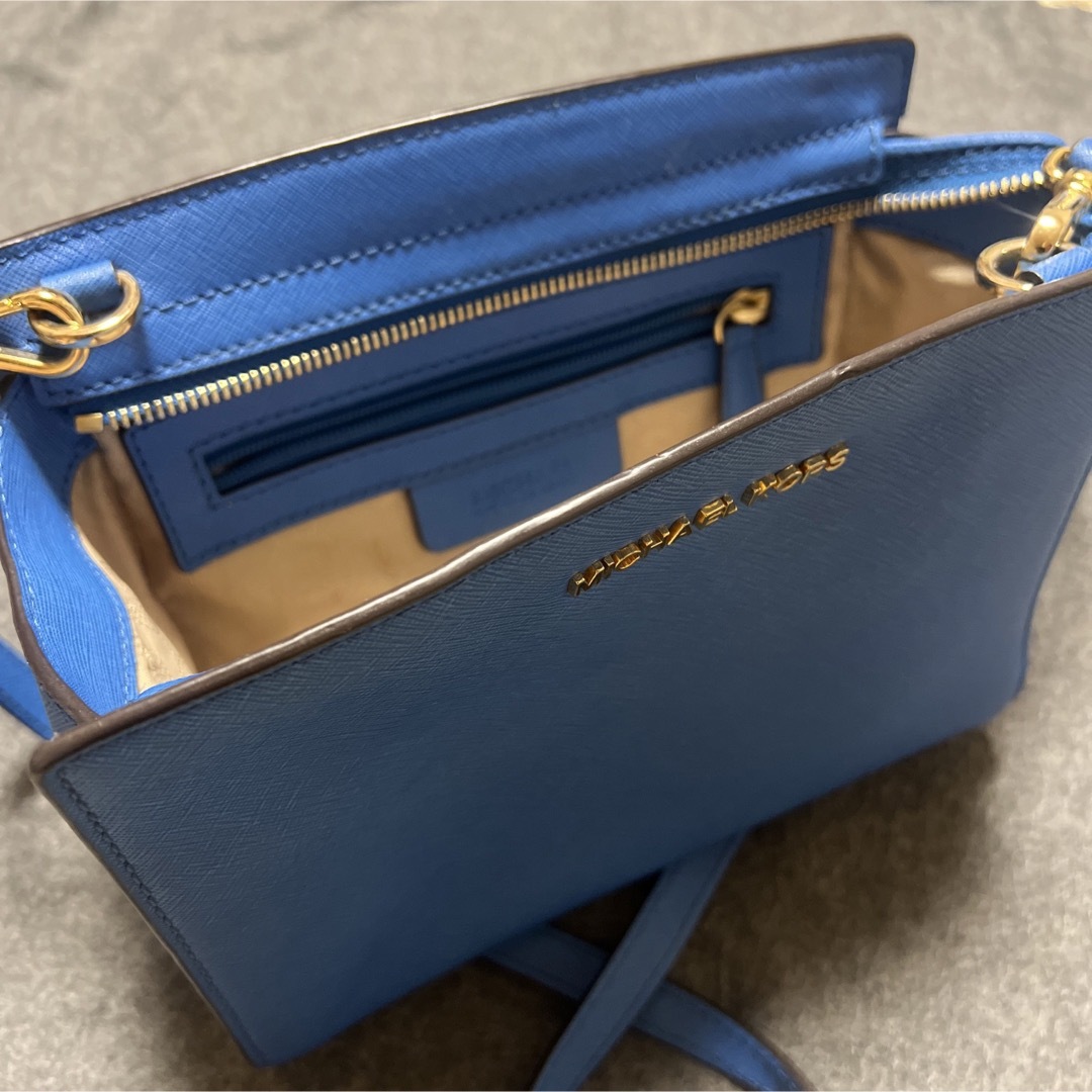 Michael Kors(マイケルコース)の【即購入可】マイケルコース　ショルダーバッグ ブルー レディースのバッグ(ショルダーバッグ)の商品写真
