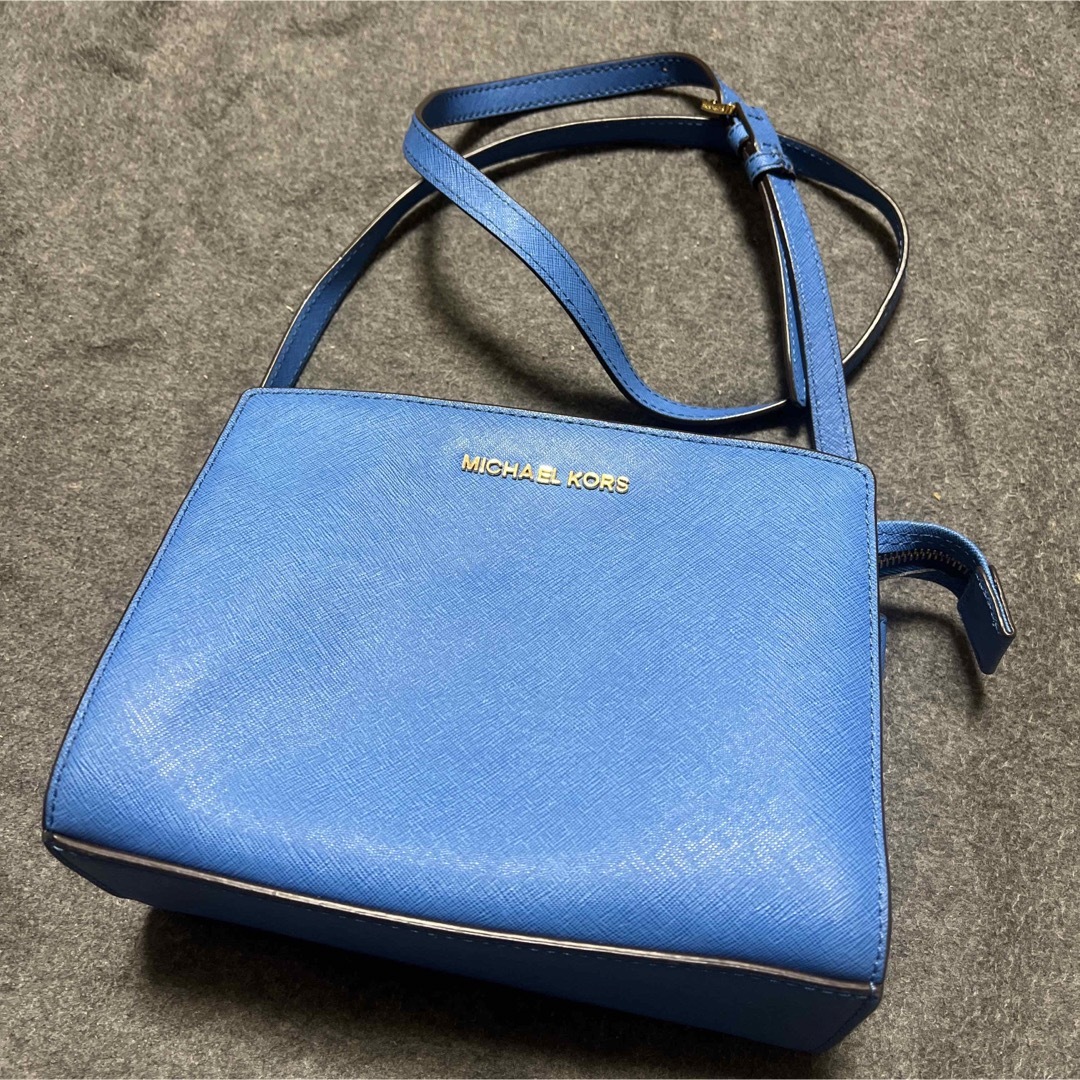 Michael Kors(マイケルコース)の【即購入可】マイケルコース　ショルダーバッグ ブルー レディースのバッグ(ショルダーバッグ)の商品写真