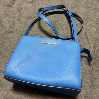 マイケルコース(Michael Kors)の【即購入可】マイケルコース　ショルダーバッグ ブルー(ショルダーバッグ)