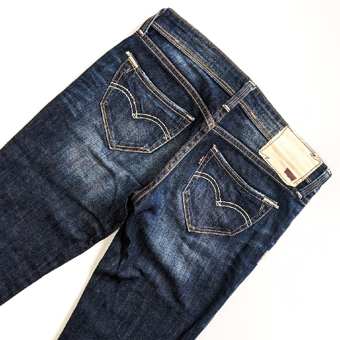 Levi's(リーバイス)のリーバイス levi's ユーズド加工 スリム ストレッチ デニム ジーンズ レディースのパンツ(デニム/ジーンズ)の商品写真