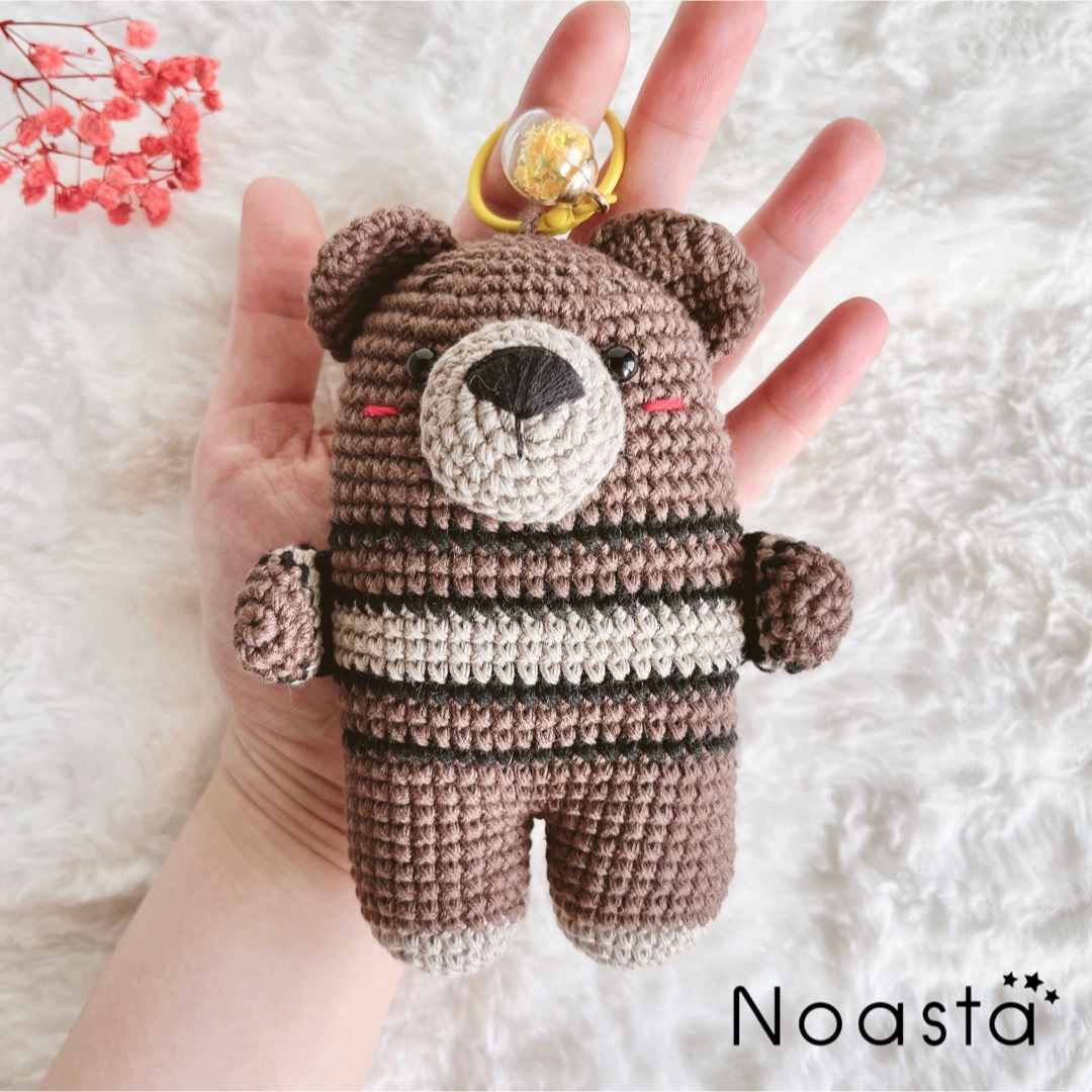 ★オープニングSALE★No.4 ブラウンクマちゃん キーホルダー | フリマアプリ ラクマ