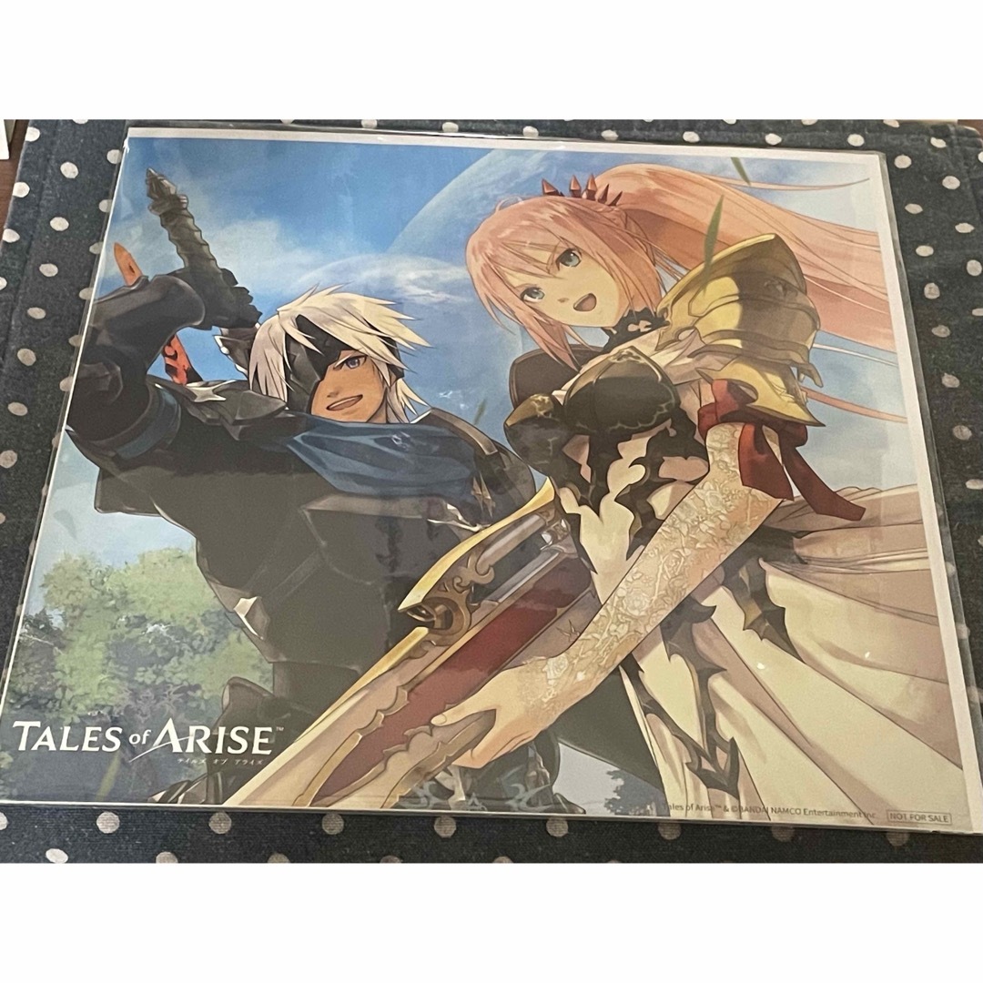 PlayStation4(プレイステーション4)のTALES of ARISE　　描き下ろしデカジャケ エンタメ/ホビーのゲームソフト/ゲーム機本体(家庭用ゲームソフト)の商品写真