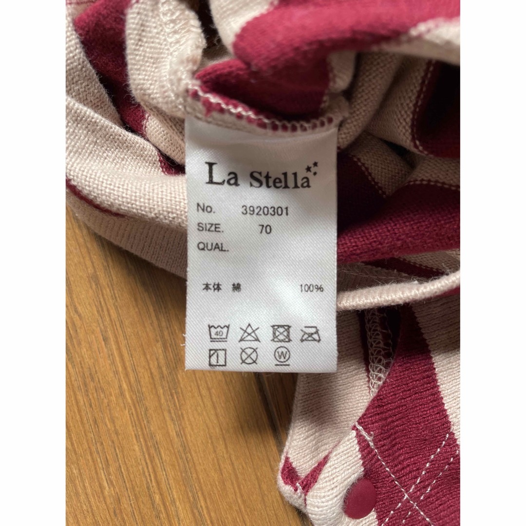 La stella(ラステラ)のLa Stella 70cm キッズ/ベビー/マタニティのベビー服(~85cm)(ロンパース)の商品写真