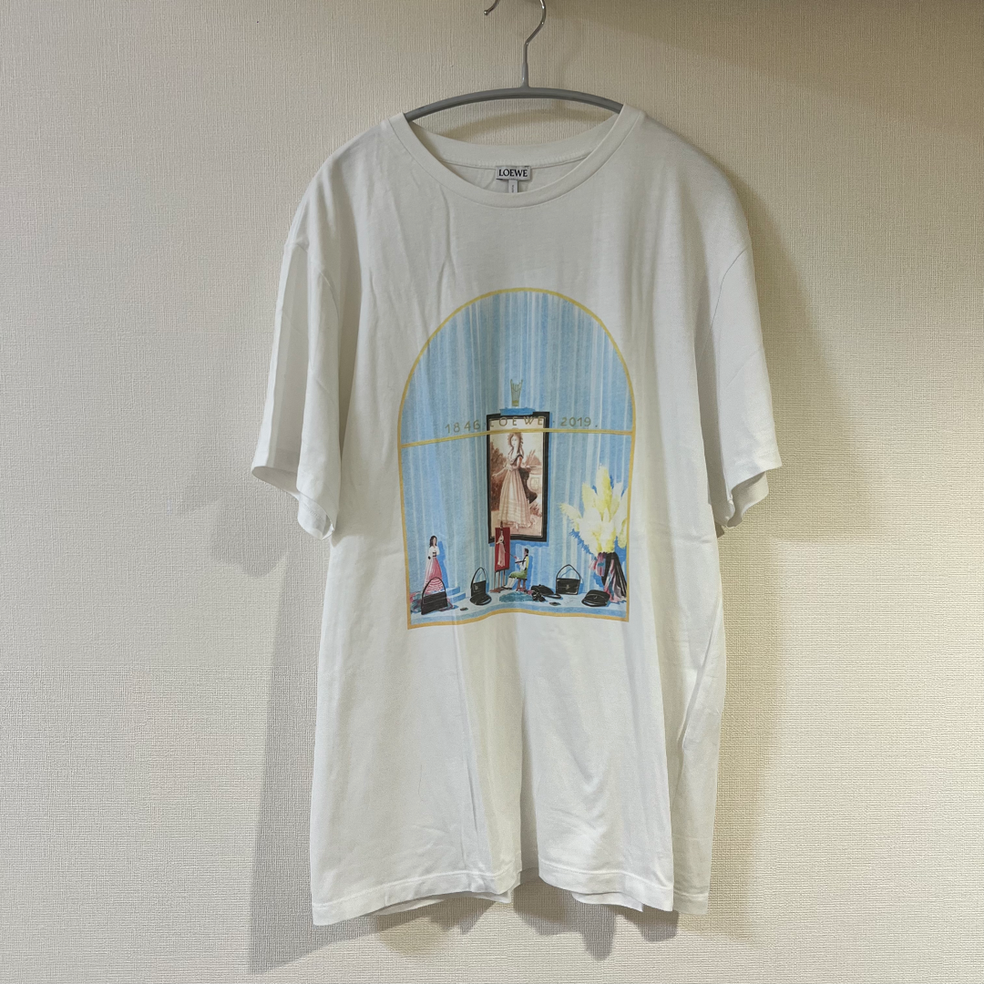 LOEWE メンズ Tシャツ 白 size M