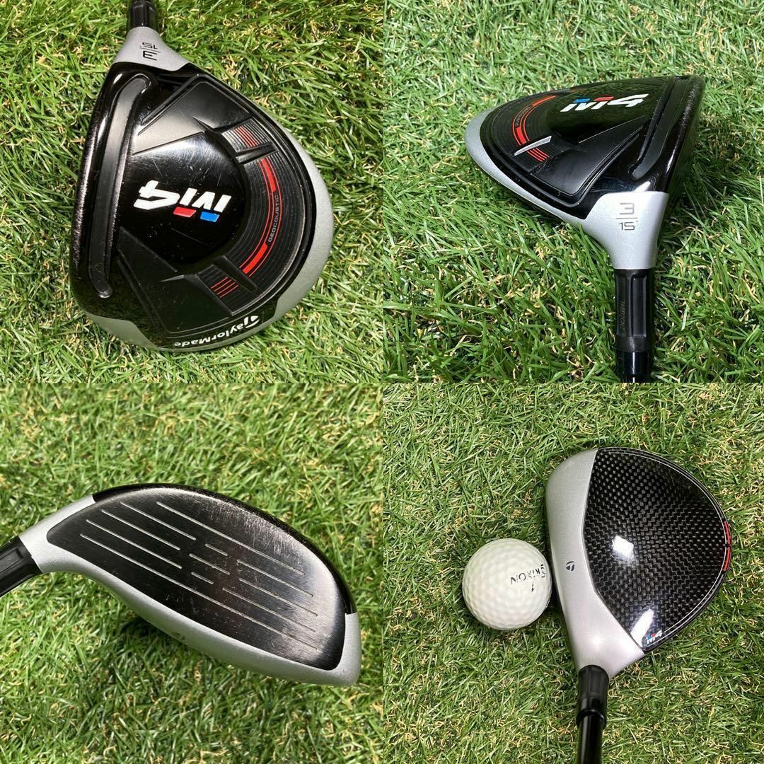 バッグ新品‼️Taylormade M4 他　メンズゴルフクラブセット