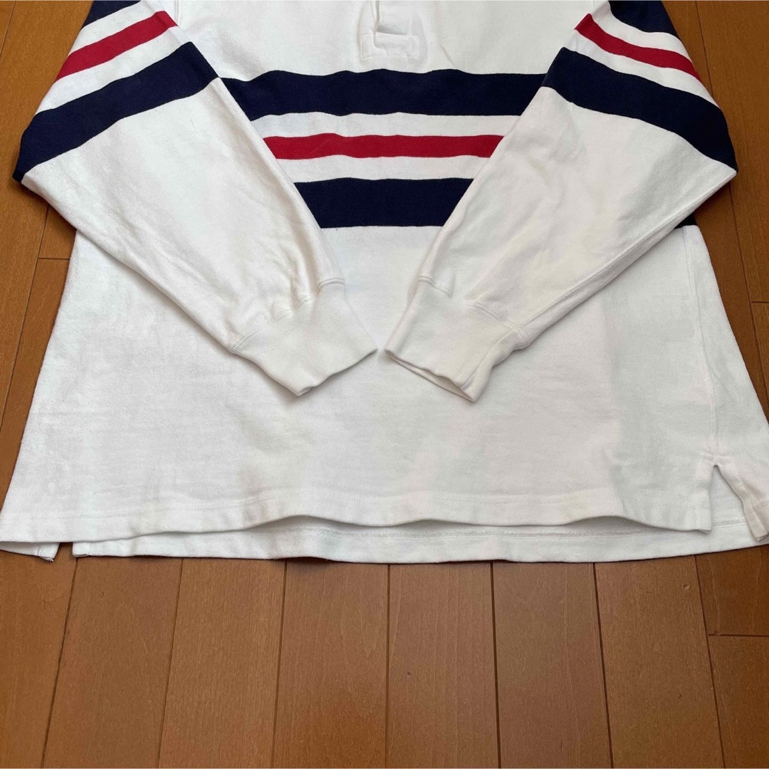 POLO SPORT ボーダー ラガー シャツ トリコロール カラー LL POLO SPORT ボーダー ラガー シャツ トリコロール カラー LL