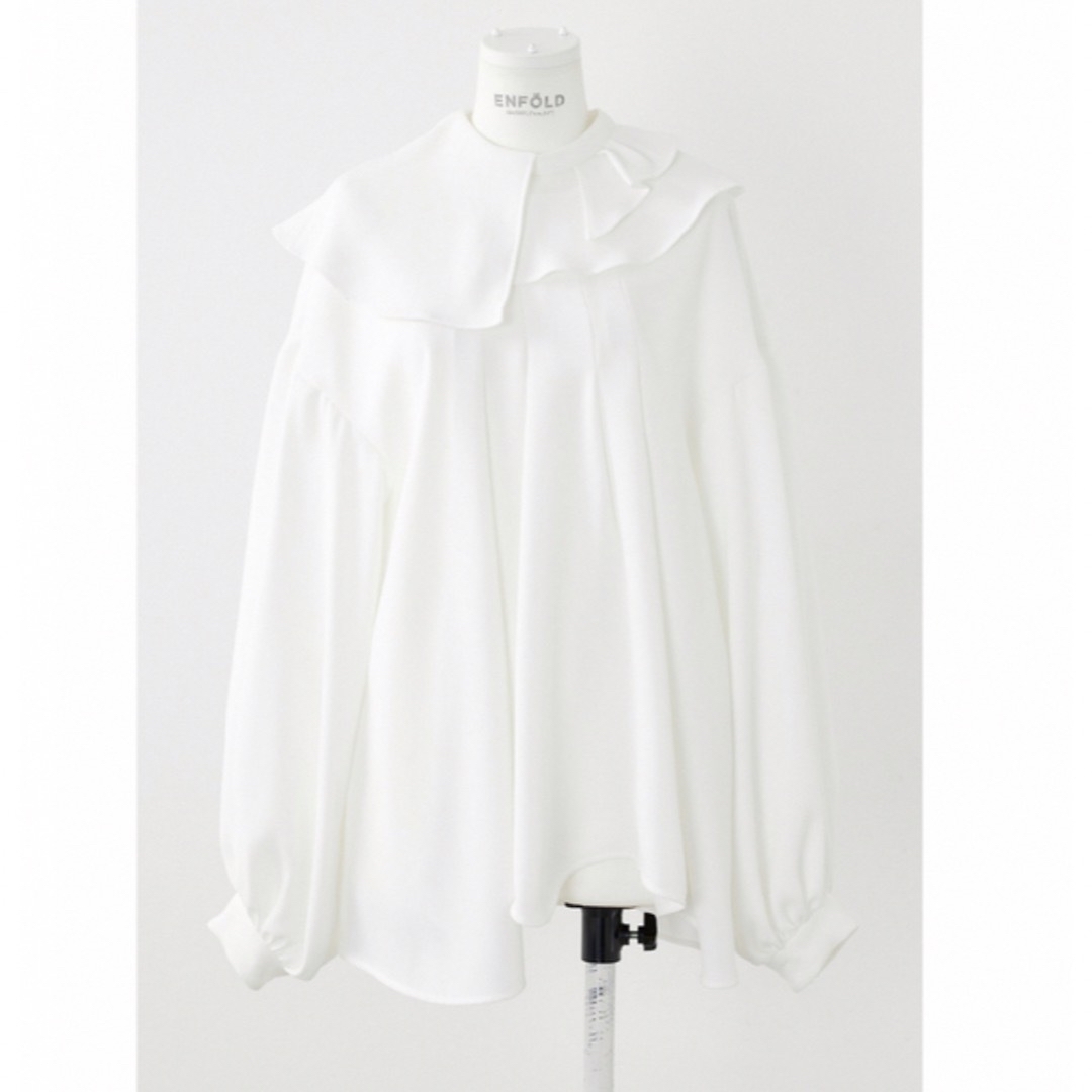 新品タグ付き　enfold TWO WAY COLLAR BLOUSE