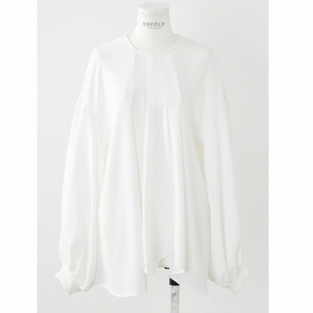 新品タグ付き enfold TWO WAY COLLAR BLOUSE 新品タグ付き enfold TWO WAY COLLAR BLOUSE