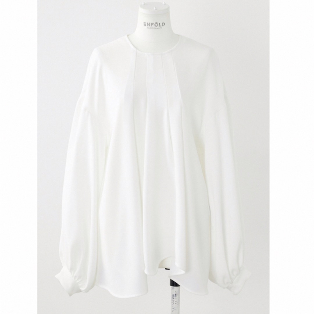 ENFOLD WAY COLLAR BLOUSE