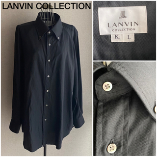 ランバンコレクション(LANVIN COLLECTION)のLANVIN COLLECTION/メンズシャツ 黒(シャツ)
