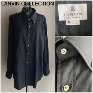 ランバンコレクション(LANVIN COLLECTION)のLANVIN COLLECTION/メンズシャツ 黒(シャツ)