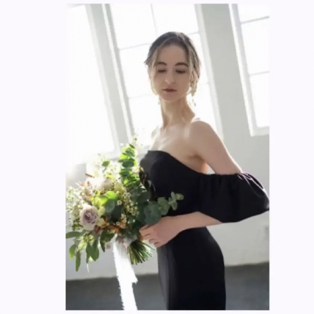 ドレスプロダクション ブラック ソフトマーメイドドレス レディースのフォーマル/ドレス(ウェディングドレス)の商品写真