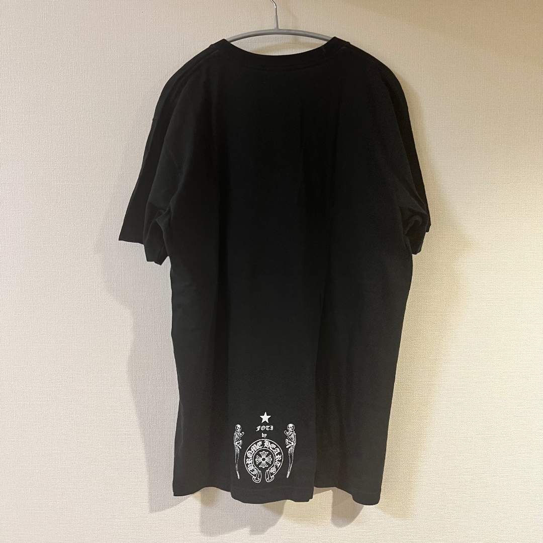 メンズ CHROME HEARTS クロムハーツ Tシャツ 黒 LARGE